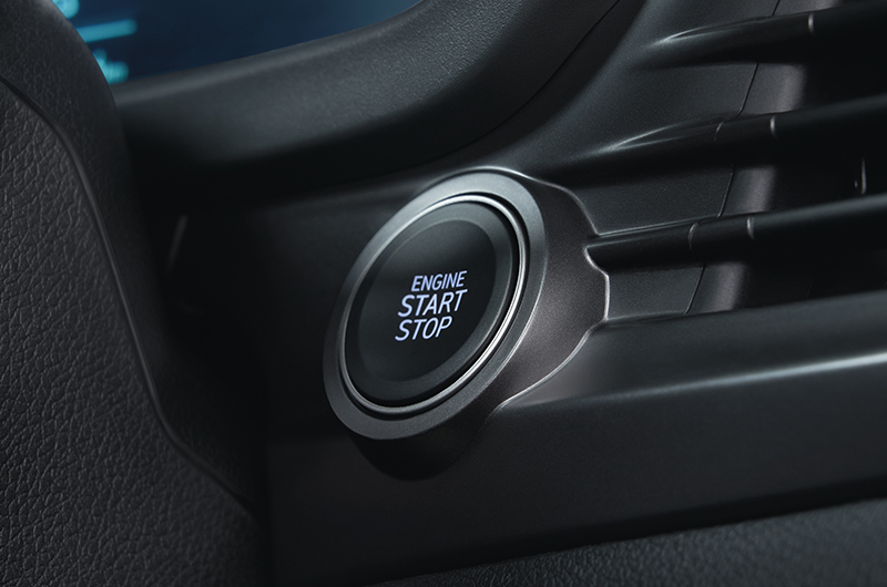 Engine start and stop button