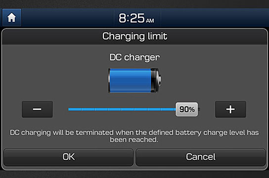 Charging limit